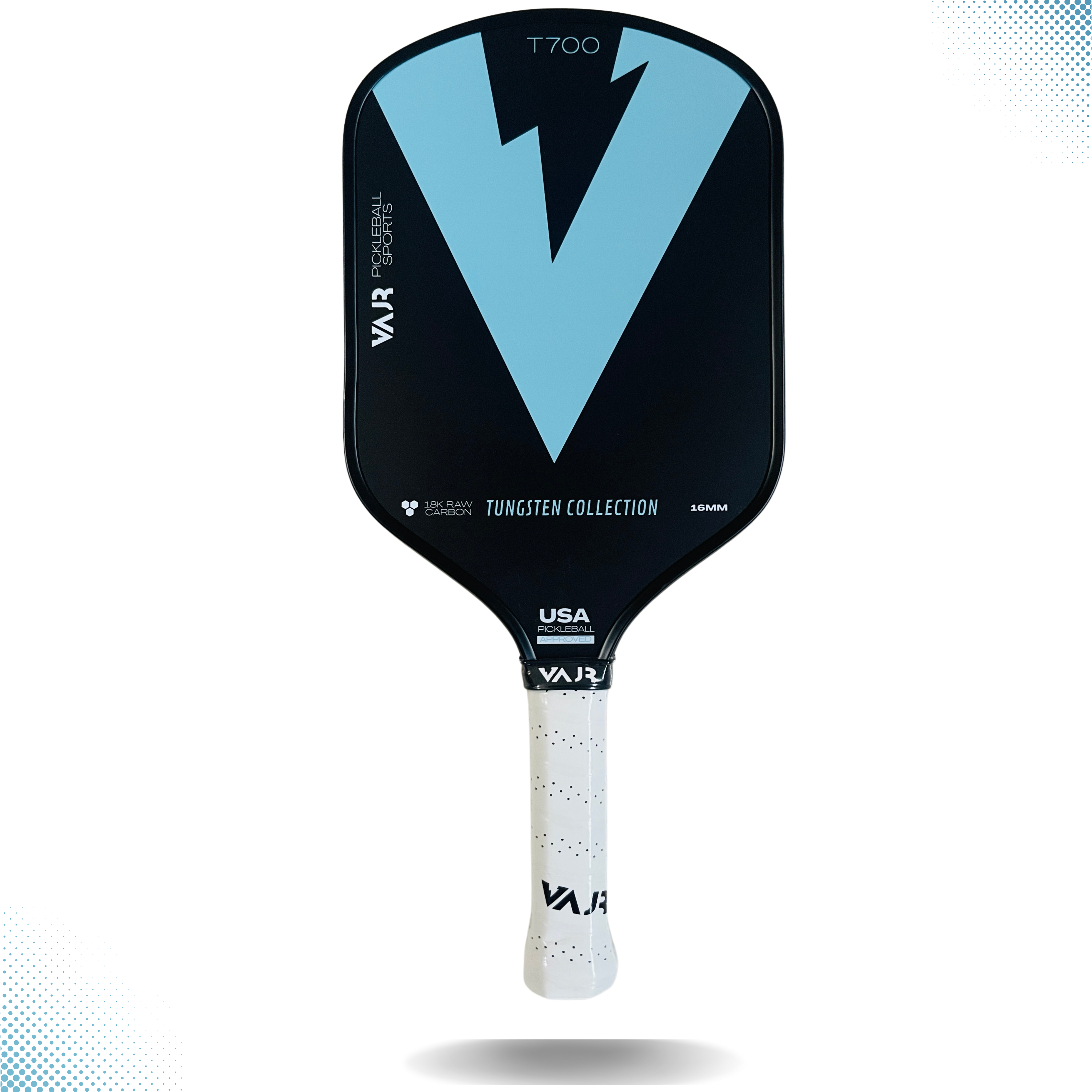 VAJR Tungsten Collection - Pickleball Paddle TG 02 - V2 - Blue