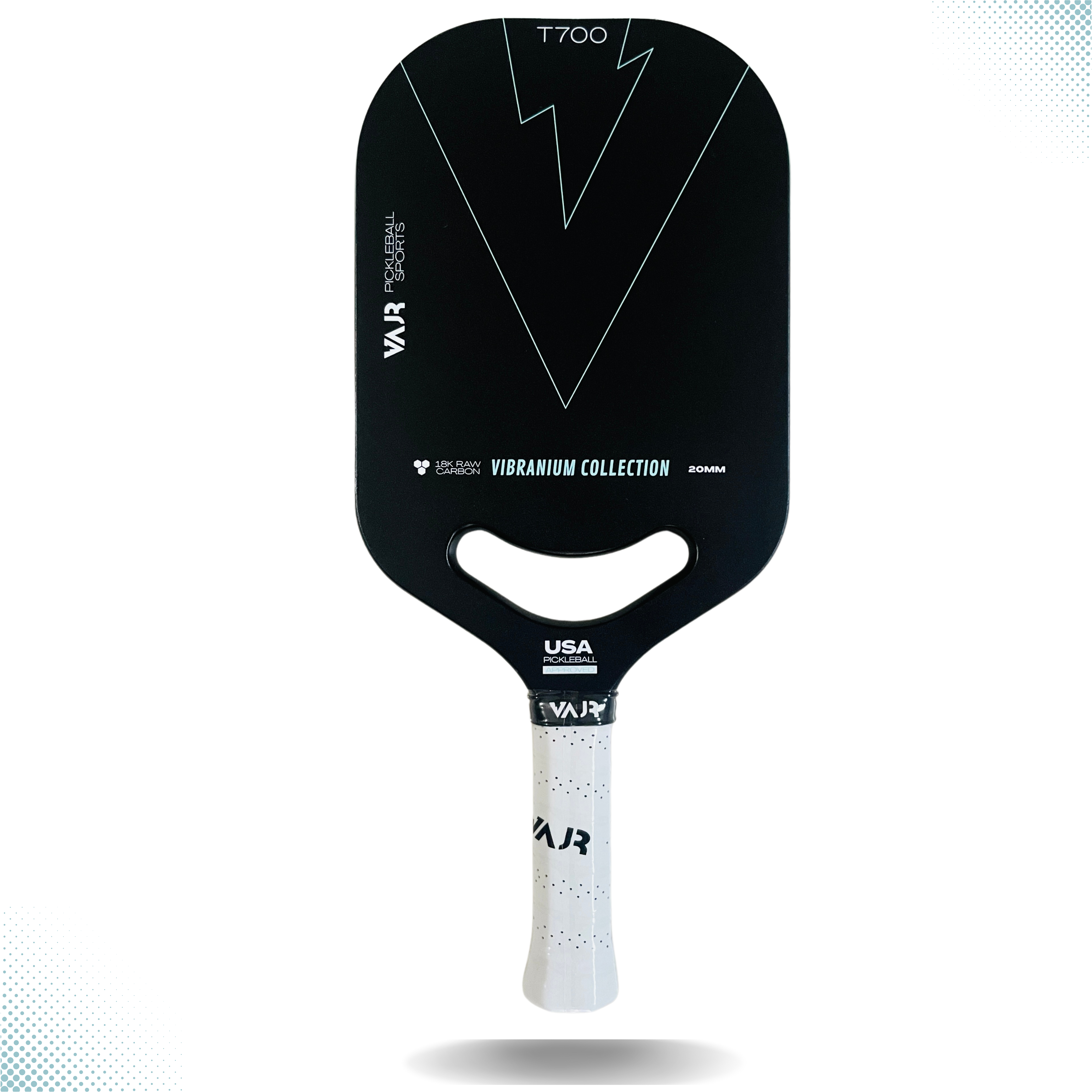 VAJR Vibranium Collection - Pickleball Paddle AR20 - V2 - Blue
