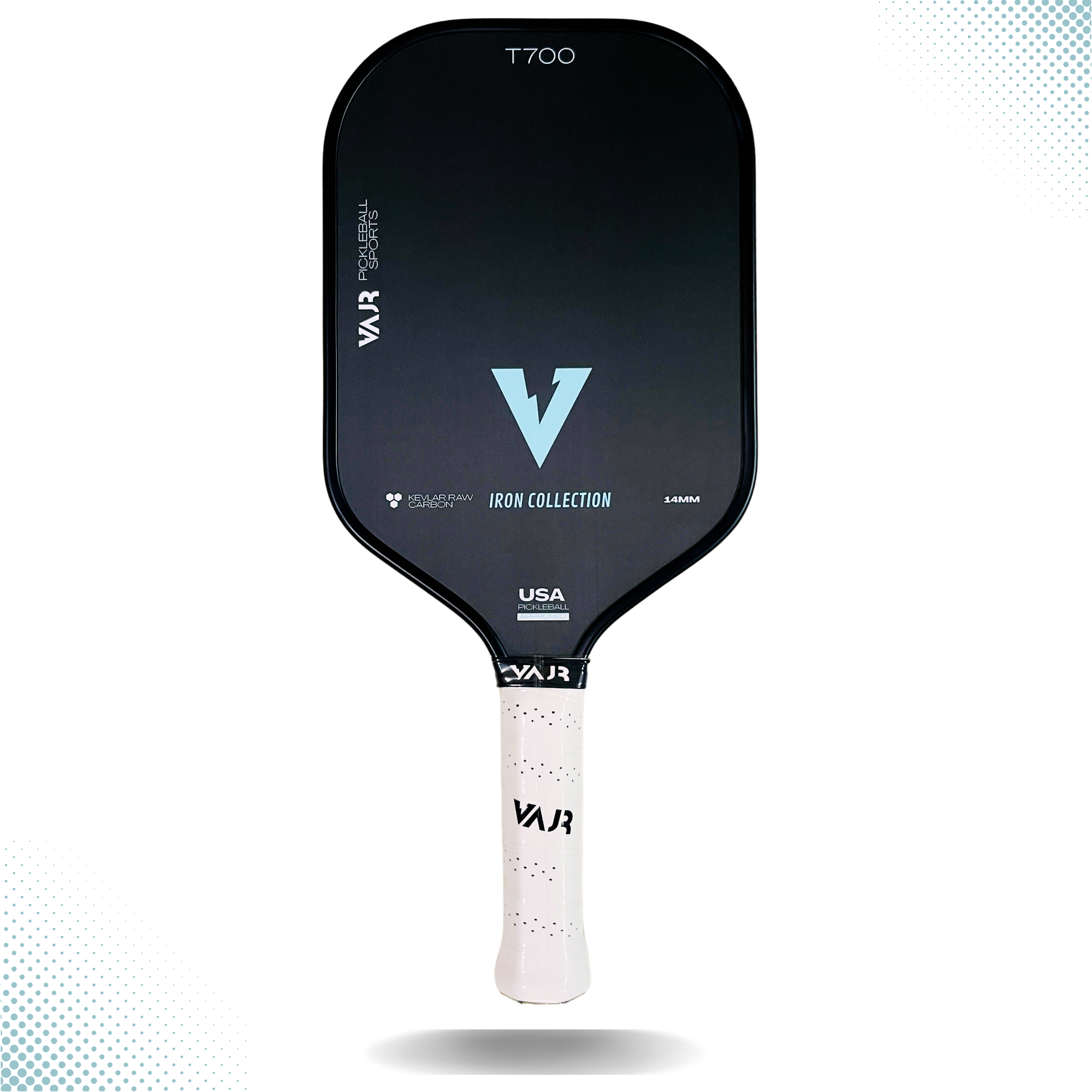 VAJR Iron Collection - Pickleball Paddle AX14 - V2 - Blue