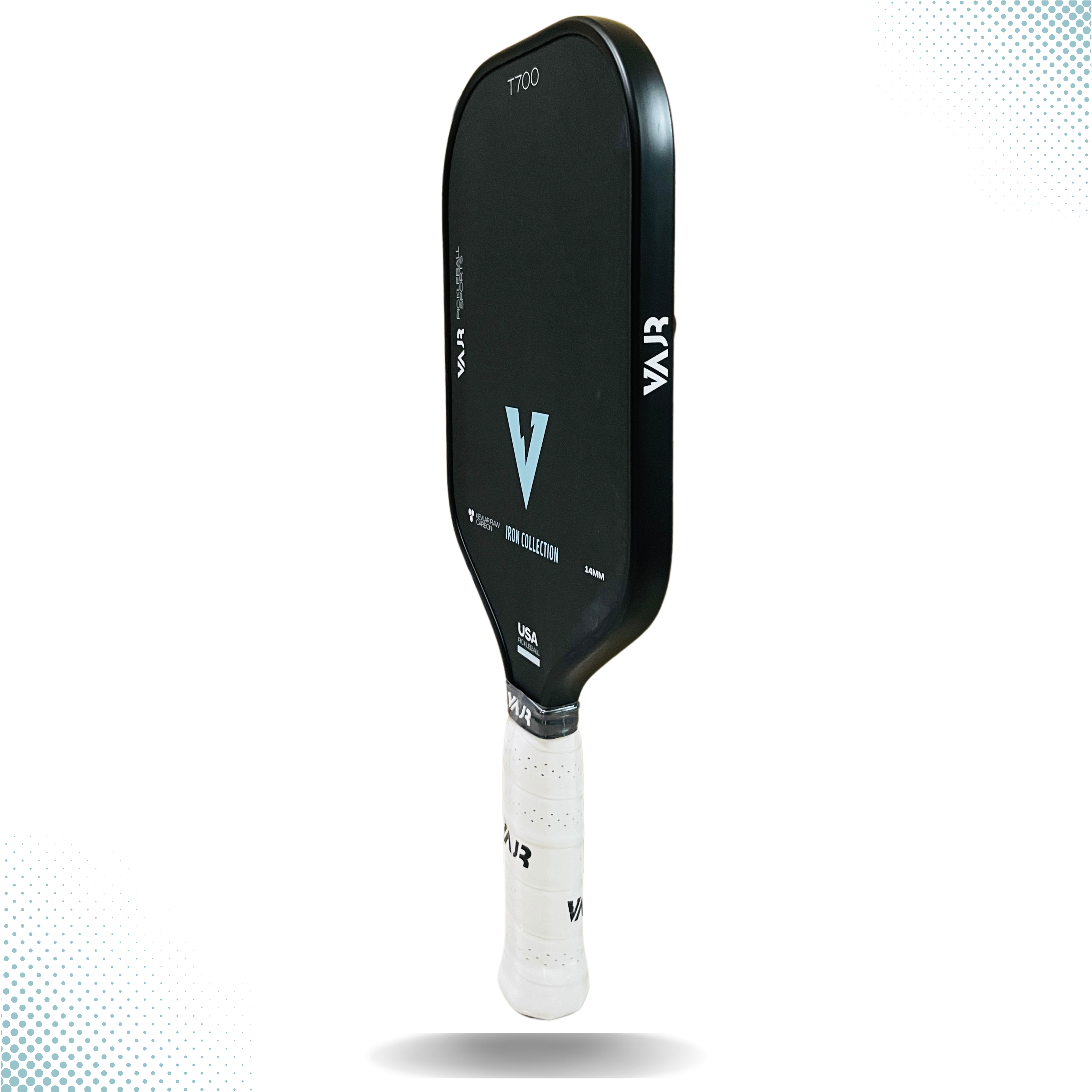 VAJR Iron Collection - Pickleball Paddle AX14 - V2 - Blue