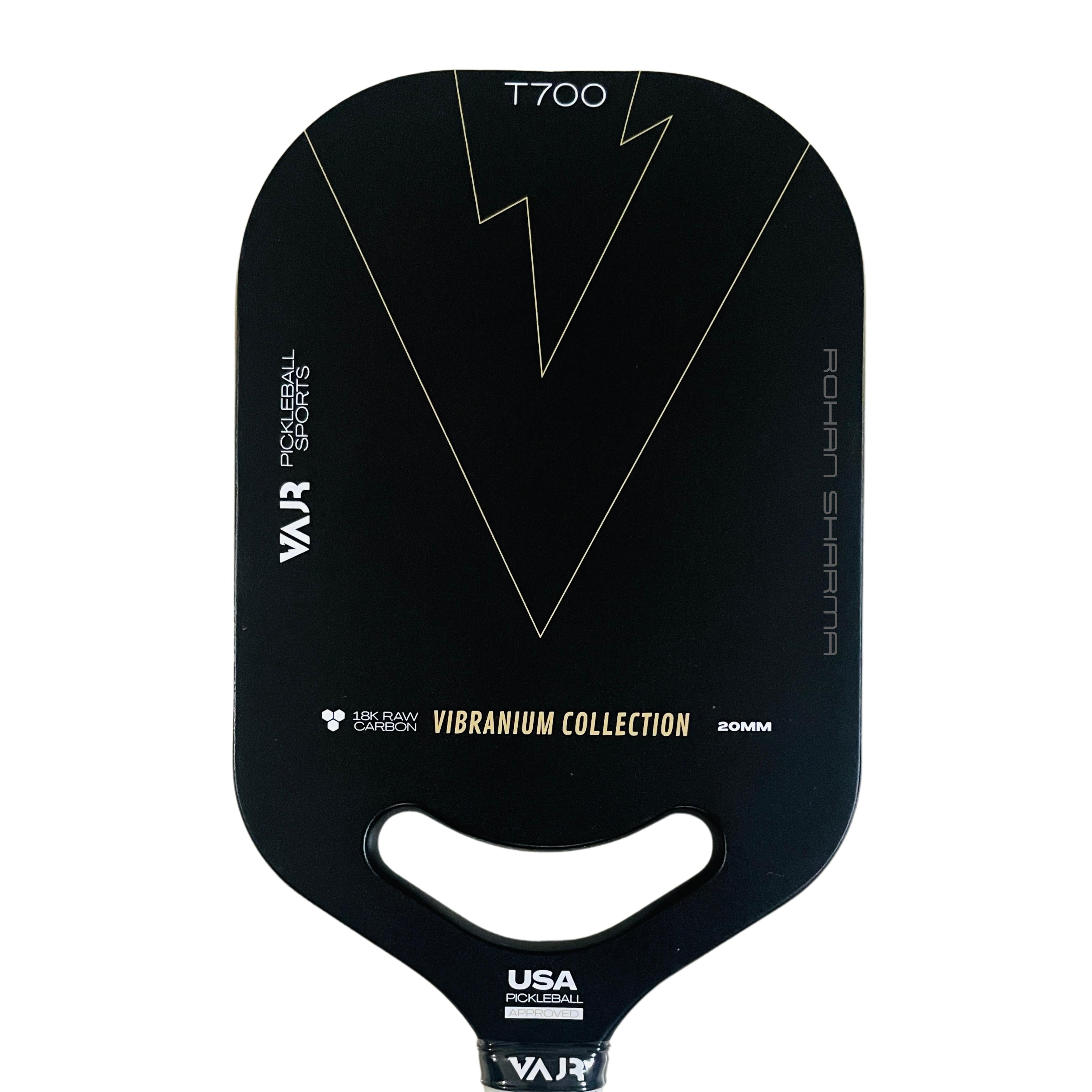 VAJR Vibranium Collection - Pickleball Paddle AR20 - V2 - Gold
